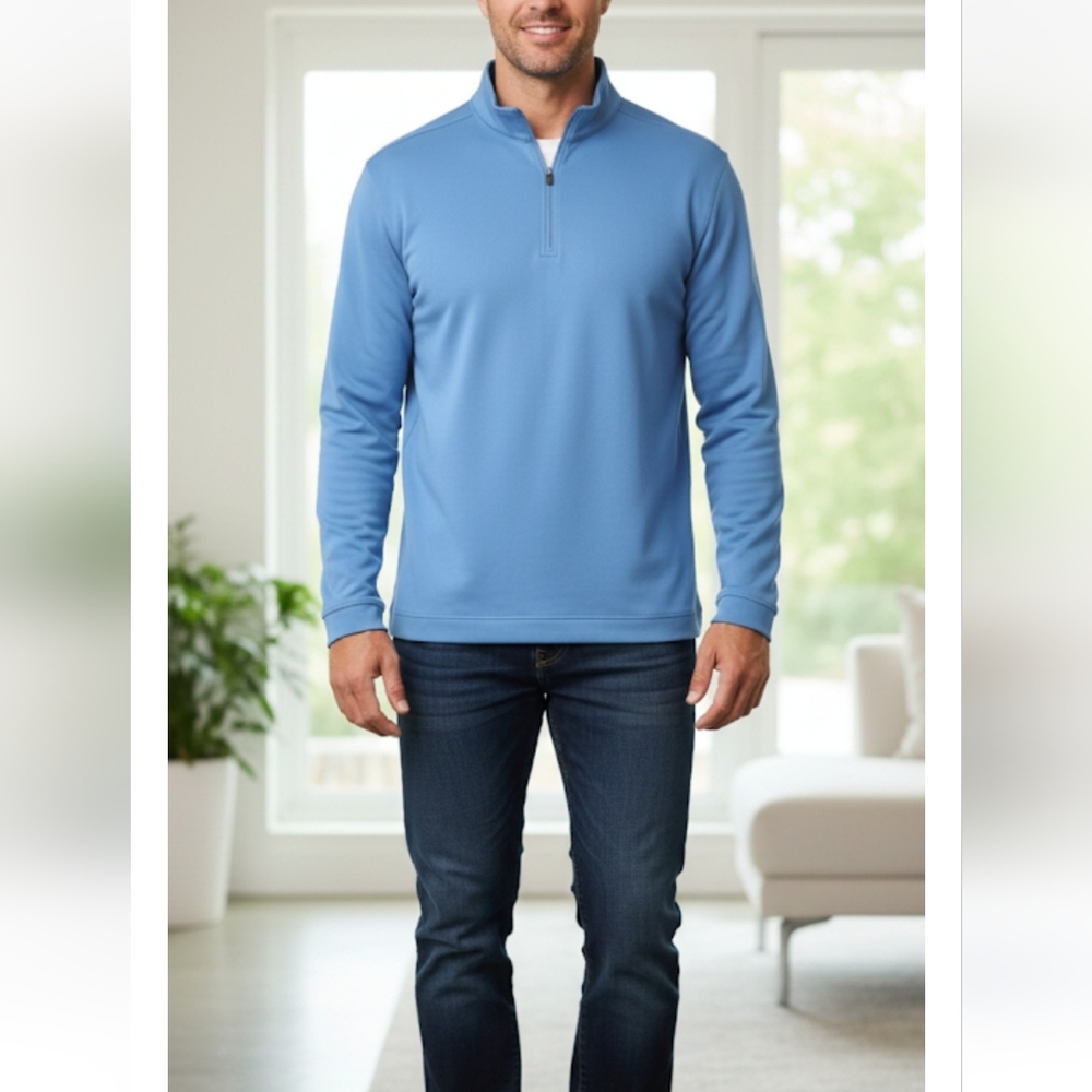 Blue Izod Perform X Pullover Large